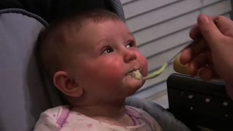 Katie's First Cereal